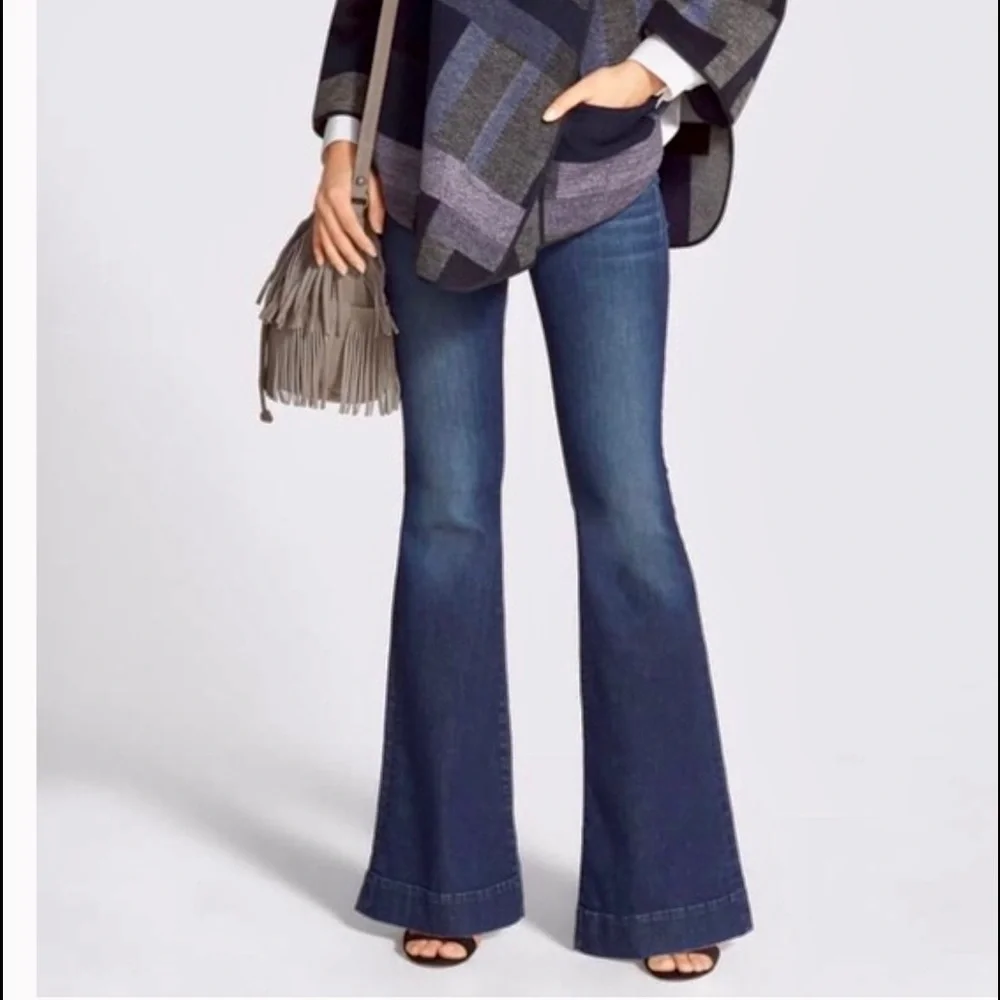 J Brand Love Story Wide Flare Jeans - Picture 2 of 13